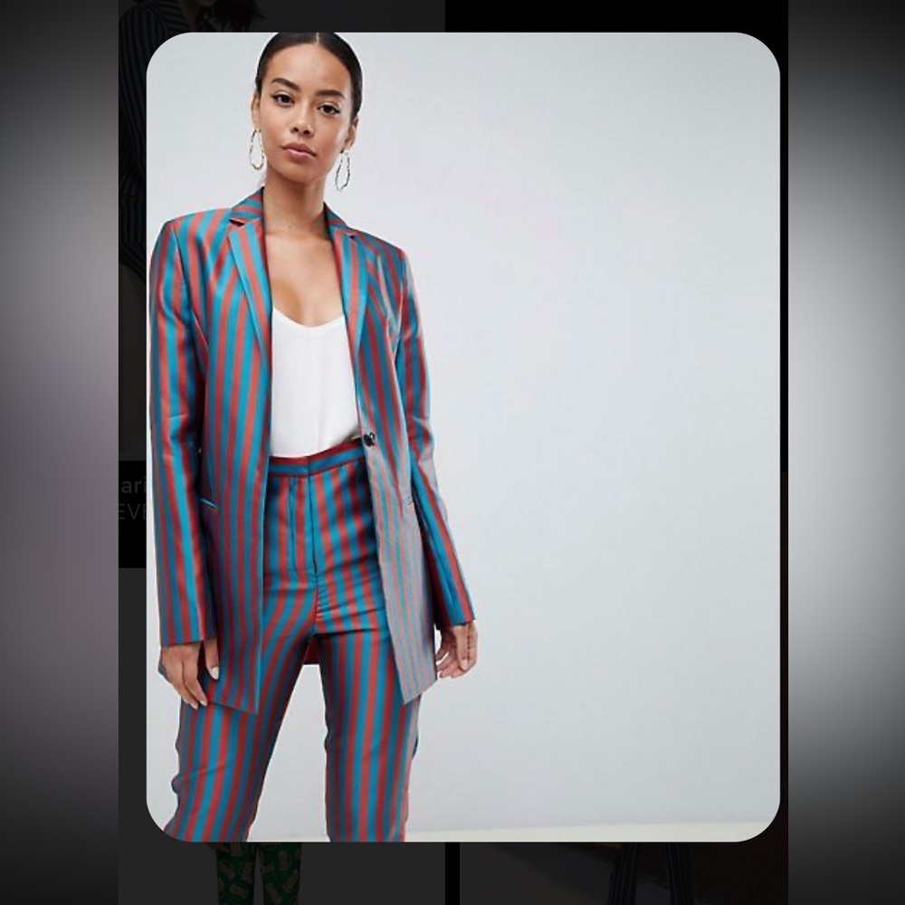 ASOS striped suit
